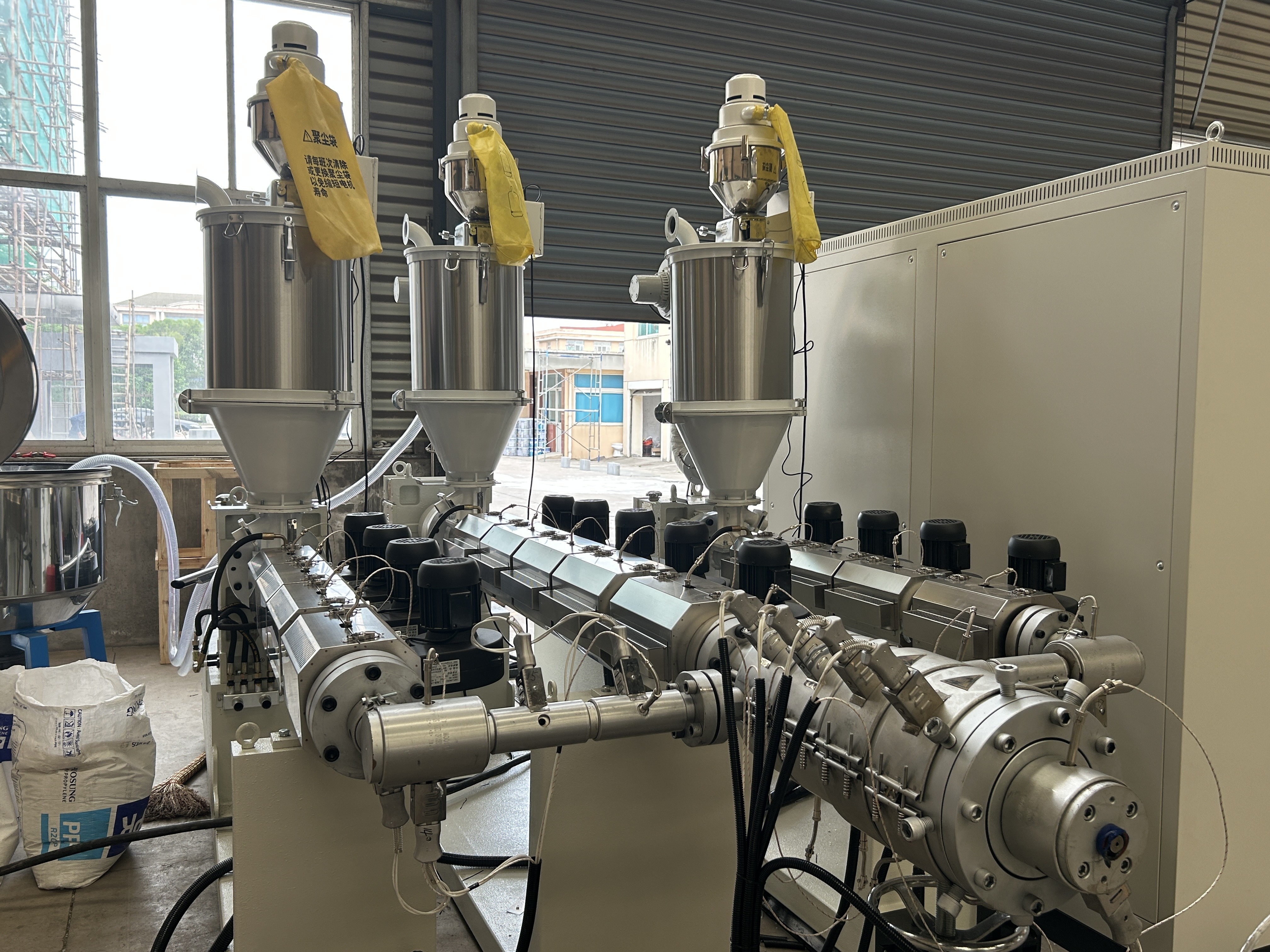 PPR Pipe Making Machinery Production Line Plastic Extruder