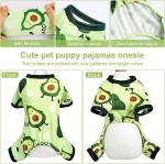 Pet Clothes Set Include Cute Pet Dress Lovely Fruit Dog Dress and 2 Pieces Dog
