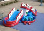 Attractive Funny Inflatable Obstacle Courses Outdoor Games Digital Printing