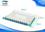 Rack Mount Fiber Termination Kits 12 24 48 96 Port Fiber Optical ODF Frame