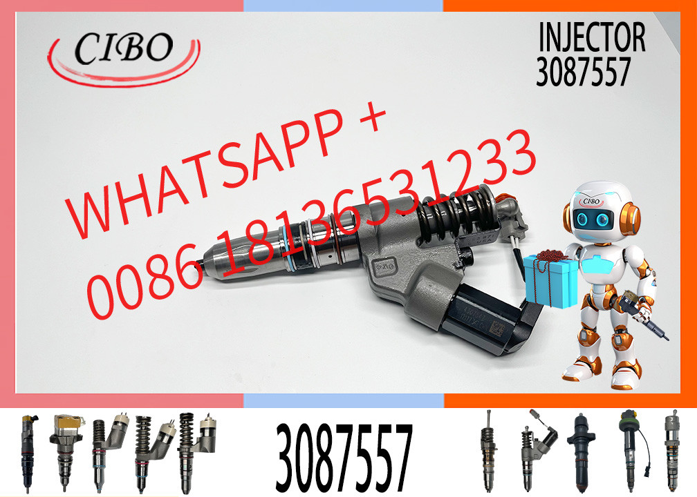 3087557 3411752 3084589 Factory Remanufactured Diesel Fuel Injector for ISM/QSM Engine