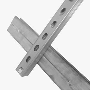 Wholesale 62mm×41mm C Strut Channel Steel Slotted Unistrut Eletronic Structure Buildings from china suppliers
