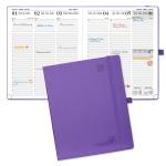 Softcover Large Academic Planner 100GSM Ivory Paper FSC Certificated