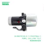 8-98279120-0 1-53457064-1 Cab Tilt Oil Pump 8982791200 1534570641 For ISUZU CVZ