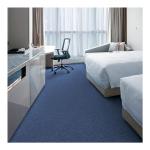Wall To Wall Plain Carpet Tufted Broadloom Carpet Solution Dye For Living Room
