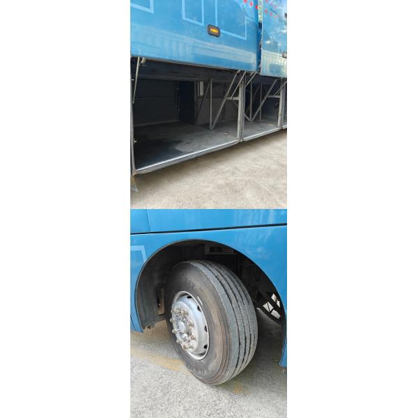 247kw Engine Power Second-Hand Business Buses with 57-59 Seats and Driver Sleeping Compartments
