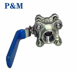 Wholesale 3-pc full port ANSI stainless steel ball valve from china suppliers