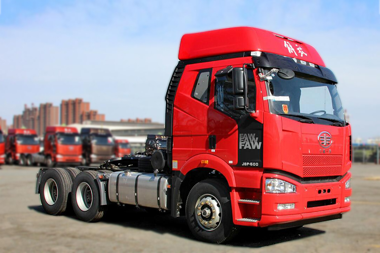 FAW J6P Jiefang Tractor Truck 6x4 Heavy Duty Tractor Unit Engine Used Trucks for Heavy Cargo Transportation