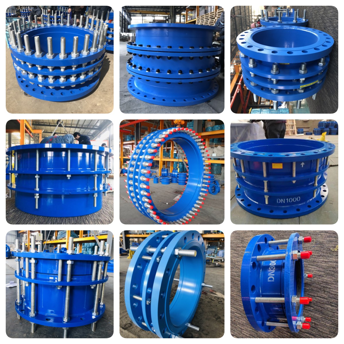 Stainless Steel Dismantling Joint With Butterfly Valve Pipe Compensator Double Flange Disassembly Joint