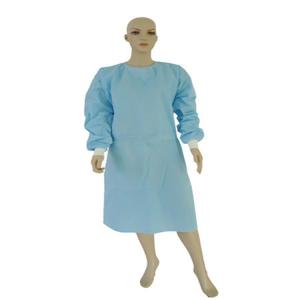 Wholesale Blue Fluid Resistant FDA 16-70gsm Gown Disposable from china suppliers