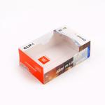 Hook Type Headphone Packaging Box PVC Film Glossy Lamination Portable