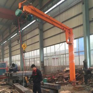 Wholesale Remote Control Lifting 6m Floor Mounted Jib Crane from china suppliers