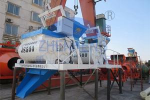 Wholesale 18.5 Kw Js500 Manual Cement Mixer, Short Cycle Time Commercial Cement Mixer from china suppliers