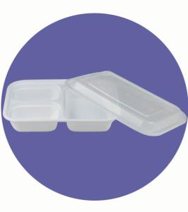 Wholesale DISPOSABLE PLASTIC COMPARTMENT BOX, LUNCH BOX, GOOD QUALITY, from china suppliers