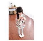 2016 Fashion Girl Colorful Kid's Dress long sleeve Floral Dancing Dress Prince