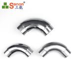 316 Stainless Steel Elbow Welding Connection , SS Baluster Angle Joint