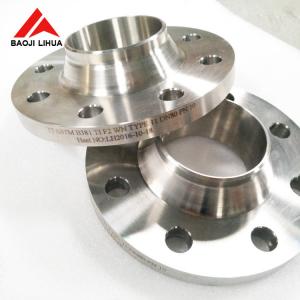 Wholesale Gr12 Titanium Welding Neck Flange UNS R53400 Ti TYP 11 PN 25 With 4 Hole from china suppliers