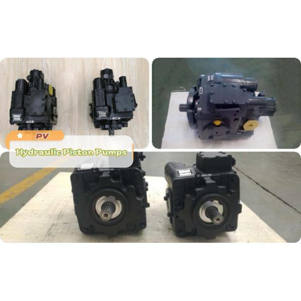 Cement truck hydraulic pumps