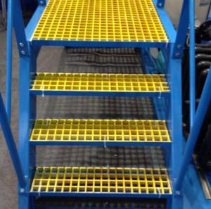 Wholesale Yellow Walkway FRP Grating Non Slip Fiberglass Grating Panels 30*30mm Size from china suppliers
