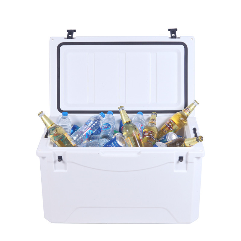 Marine White 85QT Ice Box Cooler Beach 65cm Heavy Duty Portable