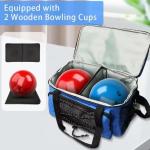 Customized Sports Bowling Tote Bag Bowling Extra Accessories Two Balls Tote Bag