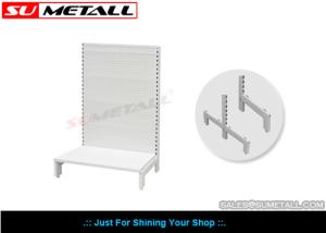 Wholesale White Supermarket Display Fixtures ，Retail Display Shelving Units With Welded Basefoot from china suppliers
