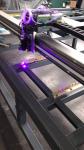 UV Flatbed laser Engraver , Textile Engraving Machine 405nm Laser diode