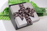 Mother ' S Days Satin Rope Ribbon For Balloon Decoration Leopard Printing