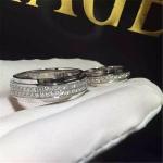 Luxury jewe factoryt ring white gold diamond ring 18k white yellow gold diamond