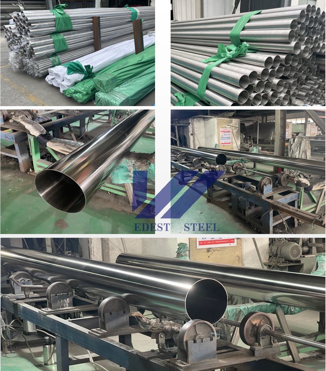 Building Decoration SS Welded Pipes SS304 Decorative Stainless Steel Pipe