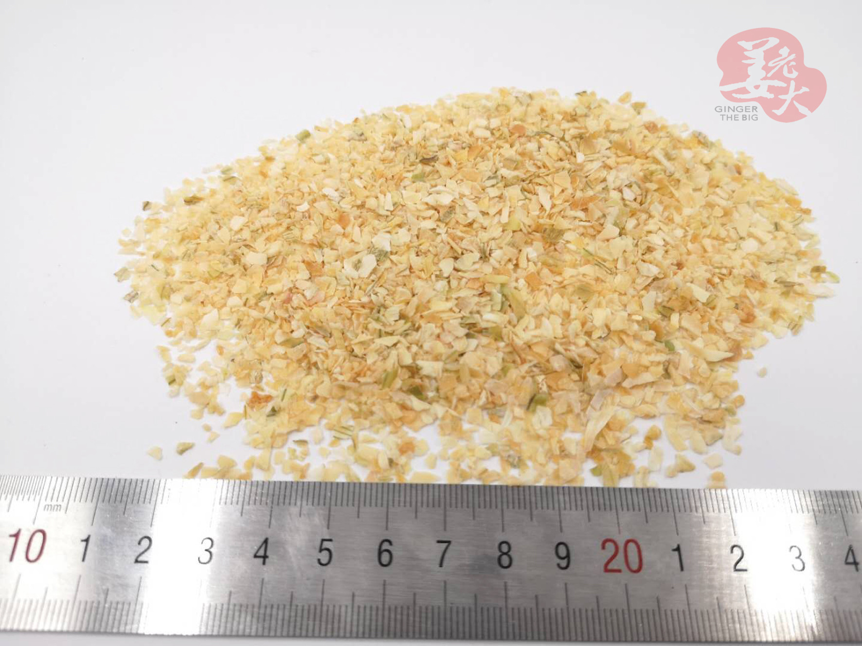 NO GMO 30*40mm Baked Dehydrated Minced Onion