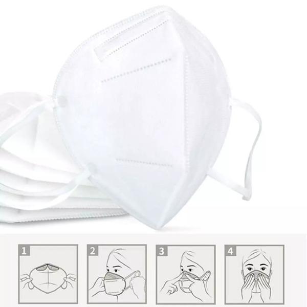 Anti Coronvirus N95 Earloop Mask High Safety Meltblown Filter Material