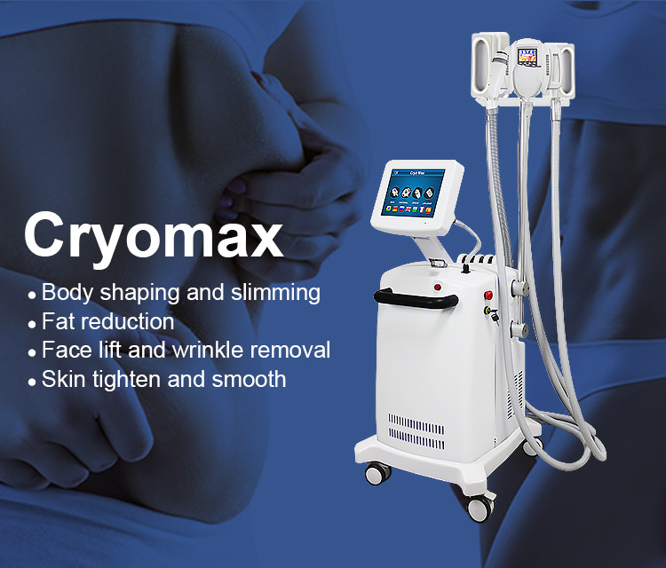 Non-Invasive 360 Cryolipolysis Slimming Machine 3 Handpieces Professional Fat Freezing Machine