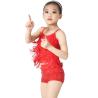 Buy cheap Cheerful Fringe Top Sequin Shorts Children'S Dance Costumes Tassel Outfits from wholesalers
