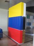 RoHS Square 1000mm High Gloss Aluminum Composite Panel