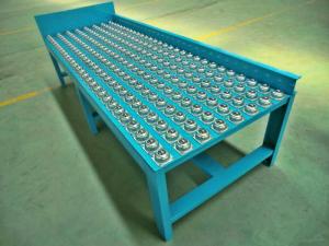 Wholesale Transportation Gravity Roller Conveyor , Standard Gray / Zinc Pallet Roller Conveyor from china suppliers