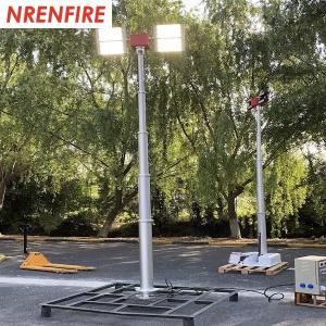 Wholesale Fire Truck Mounted 6m pneumatic telescopic mast 4x180W LED Lights from china suppliers