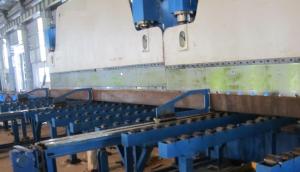 China 50Hz Frequency Light Pole Making Machine LM-100 with PLC Control System on sale