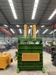 Hydraulic Waste Paper Baling Machine 18.5kw Hard Plastic Baler Machine
