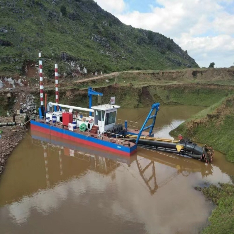 75T Winch Suction Vessel River Cleaning With Ship Inspection Certificate