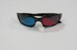1.6mm PET Lenses Plastic Red Cyan 3D Glasses For Computer Game , Movie