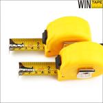 Yellow Steel Measurement Tape , 3m 10ft Metric Imperial Tape Measure For