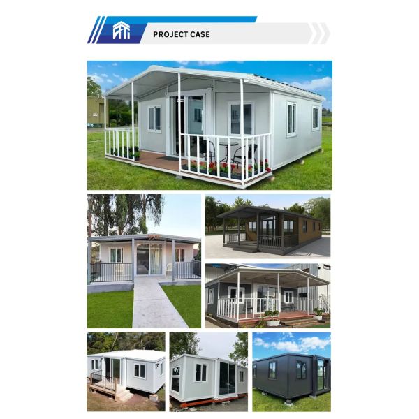 40FT Modular Container House with Galvanized Steel Frame for Fast Installation and Extendable Design