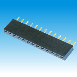 Wholesale 2.54 mm H 7.1 Dual Row Female Header Connector Straight Y Type Contact from china suppliers
