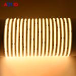 Waterproof LED Tape Light Under Cabinet COB Dotless Outdoor 12V 24V 2700K 3000K