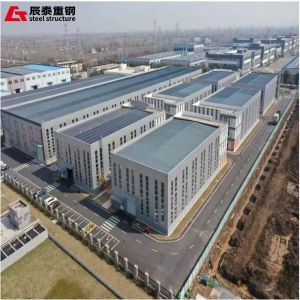 Wholesale Large Space Steel Frame Structure Building , Prefabricated Commercial Steel Buildings from china suppliers