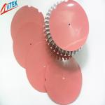 UL Recognized 45 Shore 00 Thermal Conductive Pad Pink Silicone Sheet 2.5W/mK For