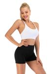 Women Workout Yoga Shorts High Waist Booty Scrunch Ruched Short Pants