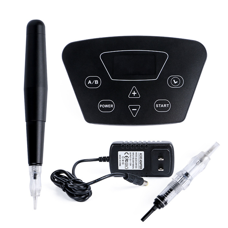 Black Pearl Permanent Eyebrow Tattoo Machine Kit For Eyebrow / Eyeliner / Lip