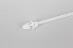 3*100mm white and black TS 16949 Auto Industry accessories push mounted nylon